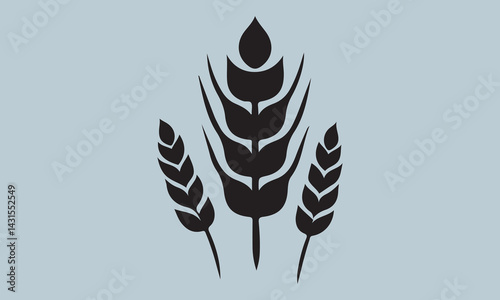 vector illustration of a feather isolated vector, leaf, illustration, nature, wheat, laurel, design, wreath, autumn, decoration, plant, flower, symbol, icon, silhouette, pattern, frame, summer, art, g