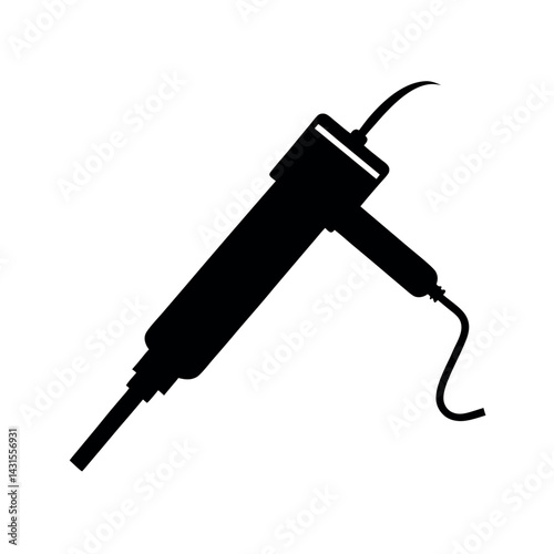 Desoldering Pump Vector Illustration