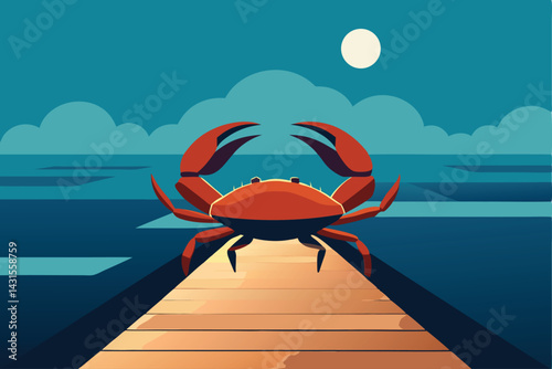 crab on the beach