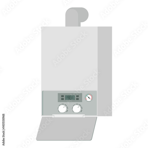 Modern boiler for domestic hot water production