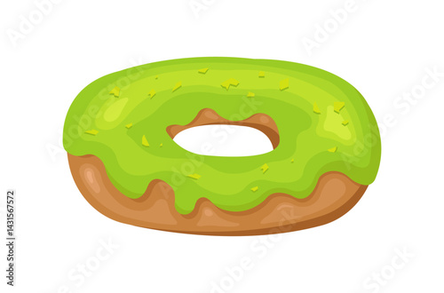 Pistachio donut.