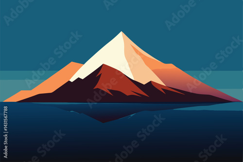 vector illustration of the pyramids