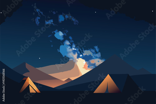 night-view-of-glowing-tents-under-milky-way--.eps
