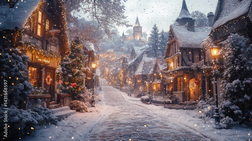 Enchanted Christmas Village: A Snowy Winter Wonderland Enchanted Christmas Village: A Snowy Winter Wonderland