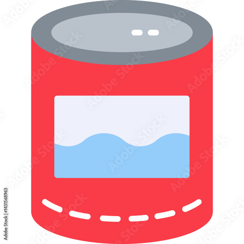 Tin Food Containers Icon