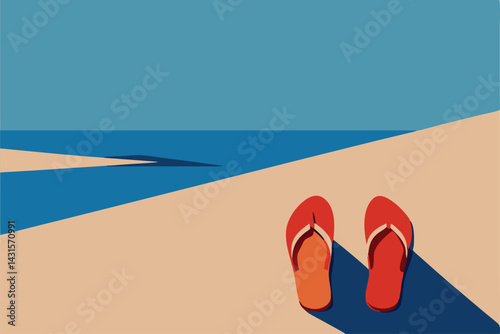 sand-covered-feet-beside-flip-flops-on-beach--.eps
