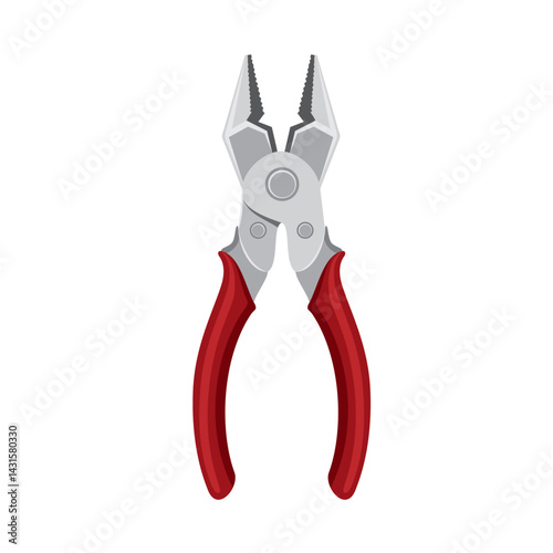 pliers vector illustration flat design