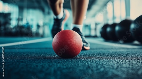 Warm-up session for beginner CrossFit class focusing on fundamentals at local gym in the morning
