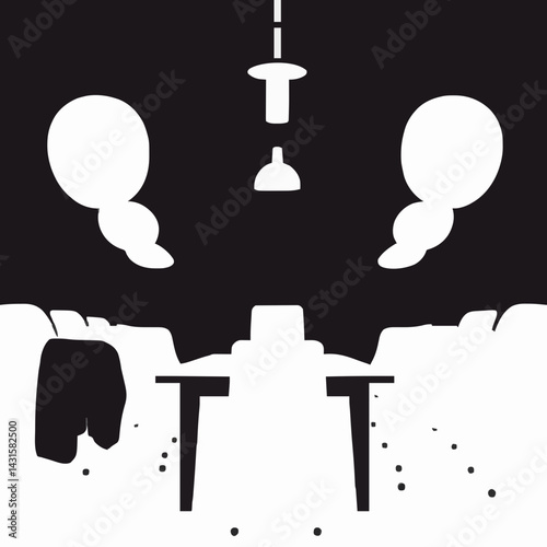 Innovative Corporate Office Meeting in a Conference Room