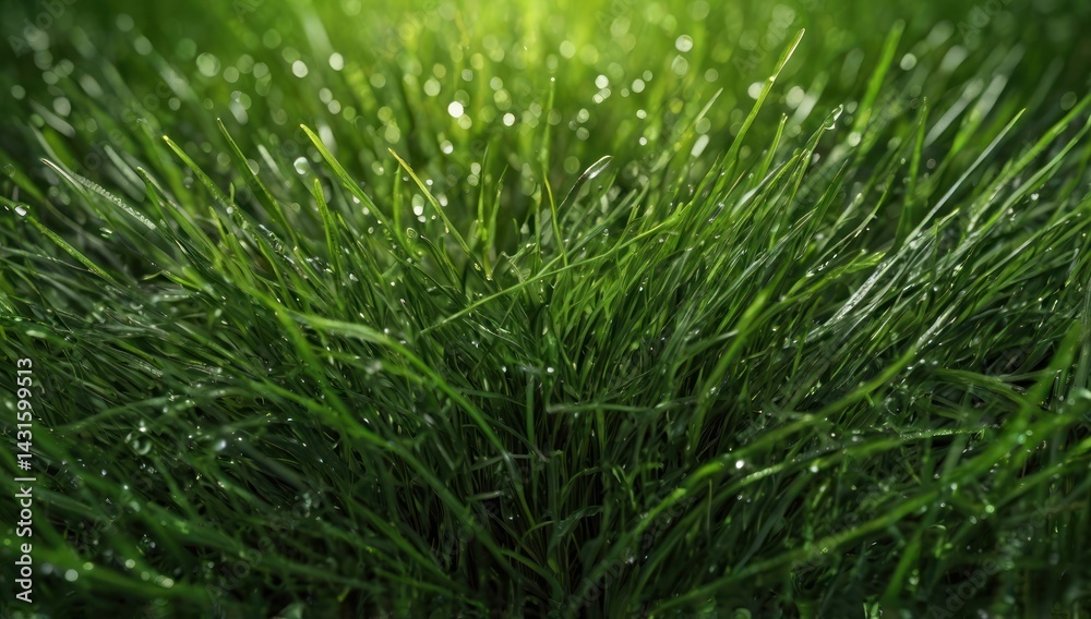 Obraz premium Green grass textures, vibrant, Colorful gradient splash, hd, 4k, high-quality, highly detailed, photorealistic, RAW, high quality, dynamic lighting, sharp focus, ultra realistic, masterpiece