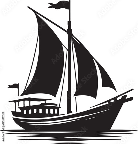 Boat Silhouette Vector Set for Marine Design

Minimal Black Boat Silhouette on White Background

Sailing and Row Boat Silhouettes – Nautical Vector Collection

