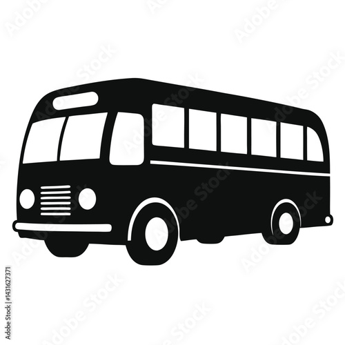 vector illustration of a bus