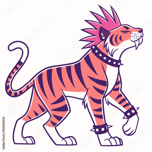 tiger cartoon character