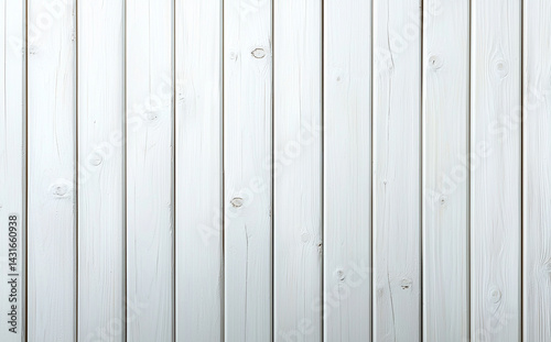 clean, white wooden fence with vertical planks creates bright and airy atmosphere, perfect for various design projects. smooth texture and uniform color enhance its aesthetic appeal