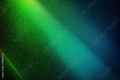 Vibrant gradient background featuring dark blue and green hues with shimmering effect, creating sense of depth and tranquility. This visually striking design is perfect for various digital
