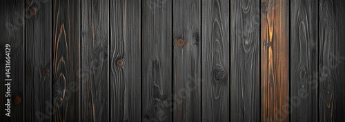 dark wooden background featuring textured surface with varying shades of black and brown, creating rustic and warm atmosphere. wood grain adds depth and character to image