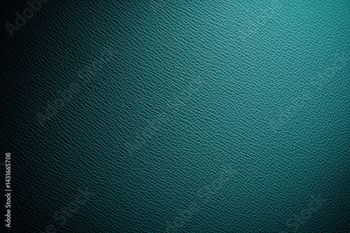 textured dark teal leather background with subtle gradient, showcasing intricate patterns and depth of material, perfect for design projects or backgrounds