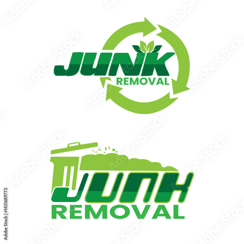 Junk Removal logo, Hauling logo, Dumpster truck, Roll off Dumpster logo, junk removal and trash removal