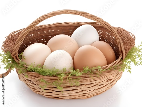 Wallpaper Mural Eggs in a basket Torontodigital.ca