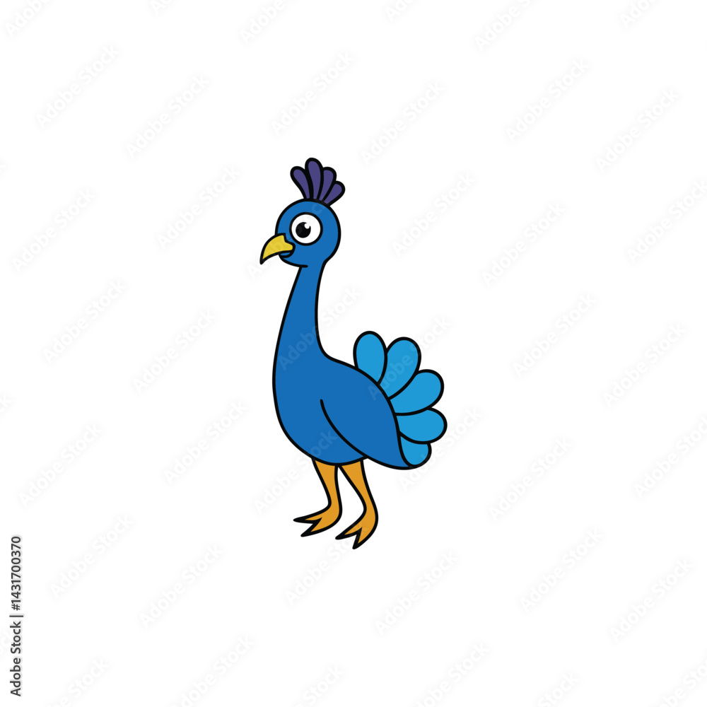 Obraz premium peacock vector