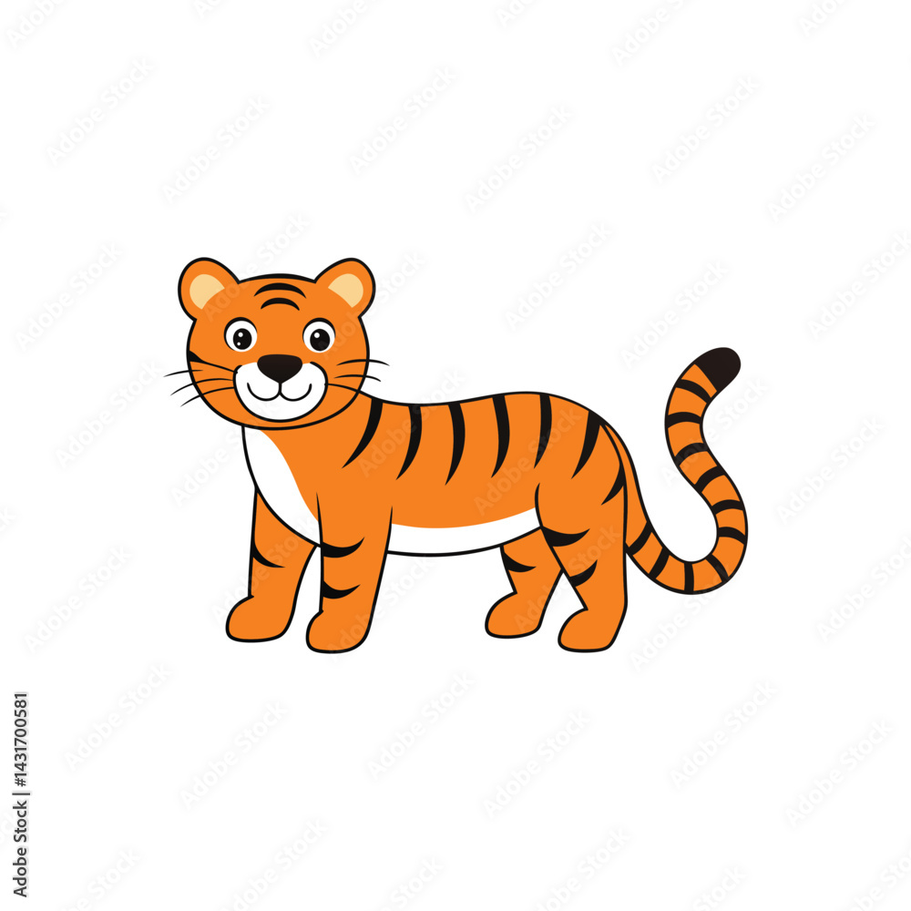tiger vector tiger vector