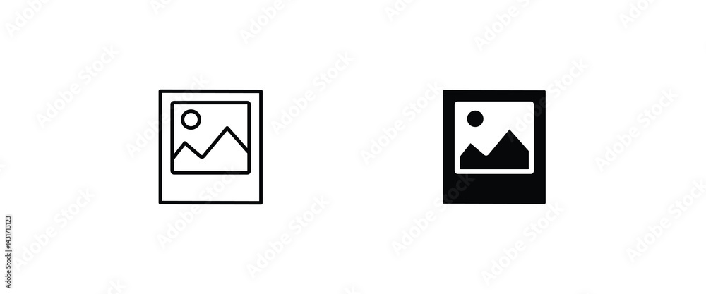 Photo Line Icon. Image. Editable Stroke Edit, presentation. Download picture, Gallery, pic line icons set, editable stroke isolated on white, linear vector outline illustration, symbol logo design Photo Line Icon. Image. Editable Stroke Edit, presentation. Download picture, Gallery, pic line icons set, editable stroke isolated on white, linear vector outline illustration, symbol logo design