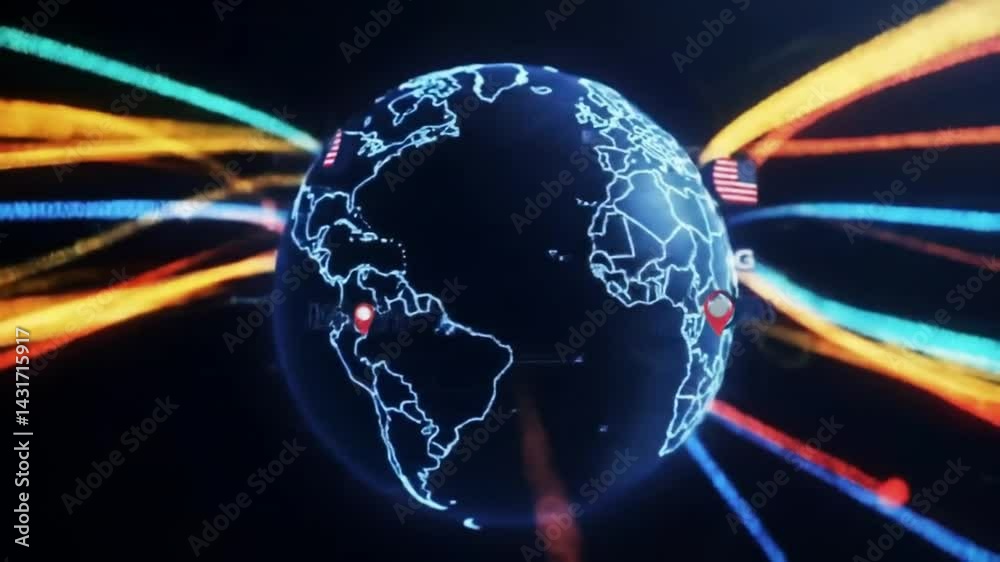 Global 5G Network Connectivity: A Visualization of Worldwide Digital Infrastructure and High-Speed Internet Access