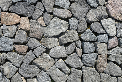 Abstract stone wall patterns, shapes and textures. Stone wall pattern and texture backgrounds. For graphic design, 3D rendering and banner backgrounds