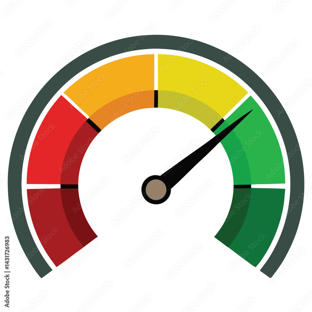 speedometer vector illustration