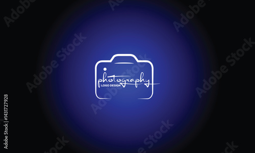 Camera icon. photo camera icon. camera photography icon. flat illustration of vector icon on blue background. photo camera sign and symbol. photography logo.
