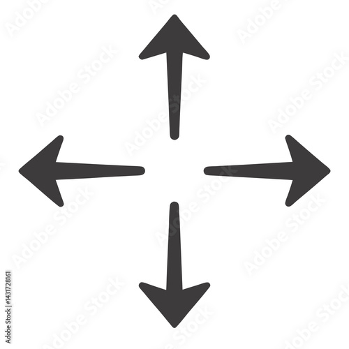 Obraz na płótnie set of arrows w salonie