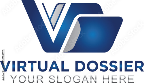 Vector illustration icon with the concept of accessing online documents logo design,