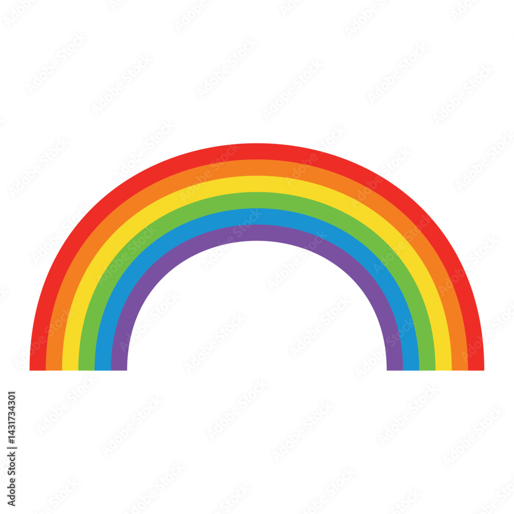 Classic pride rainbow. Vector Classic pride rainbow. Vector