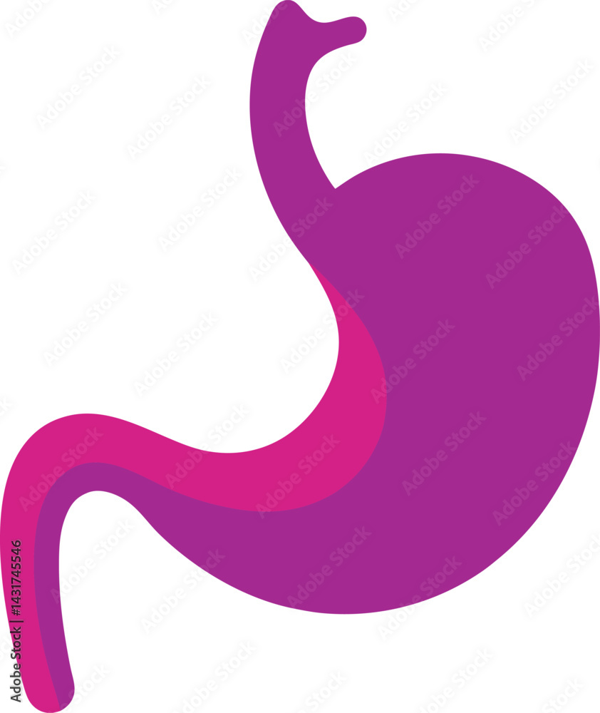 Naklejka premium Stomach icon