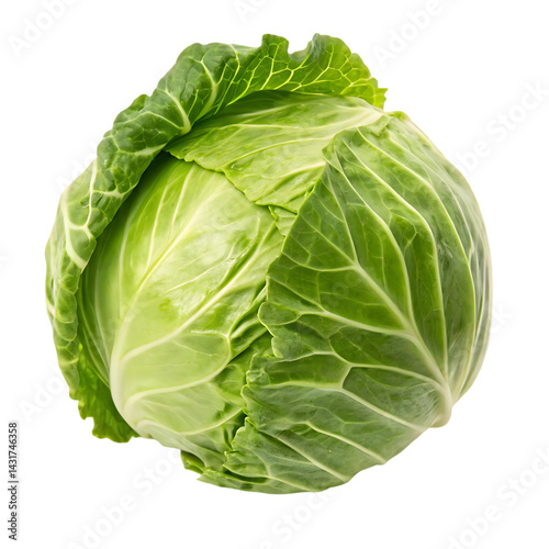 cabbage isolated on white background