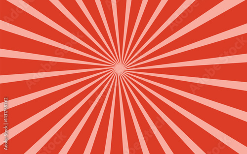 sunburst background orange color 