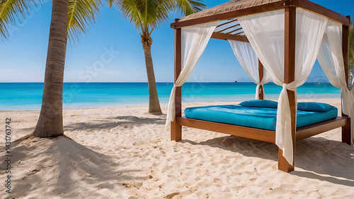 Beautiful tropical beach and sea