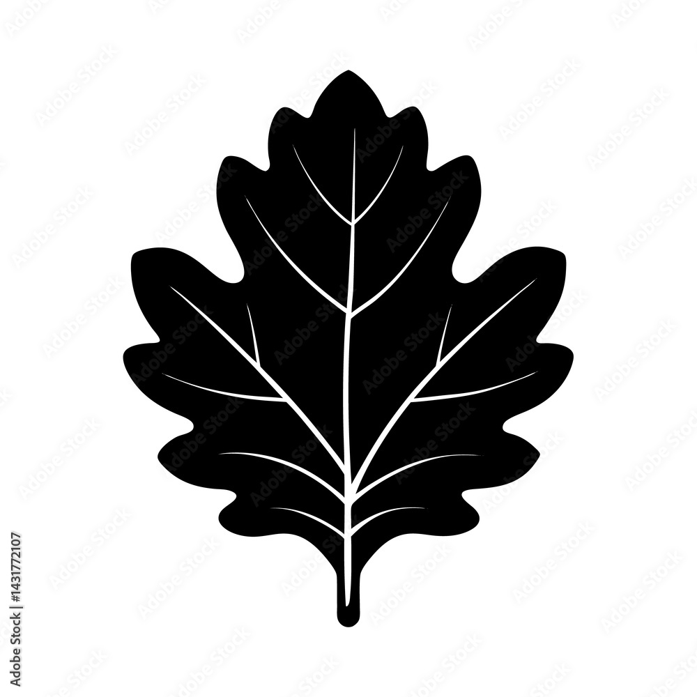 Fototapeta premium Green Palm Leaf Vector on White Background Tropical Clipart for Design & Decoration