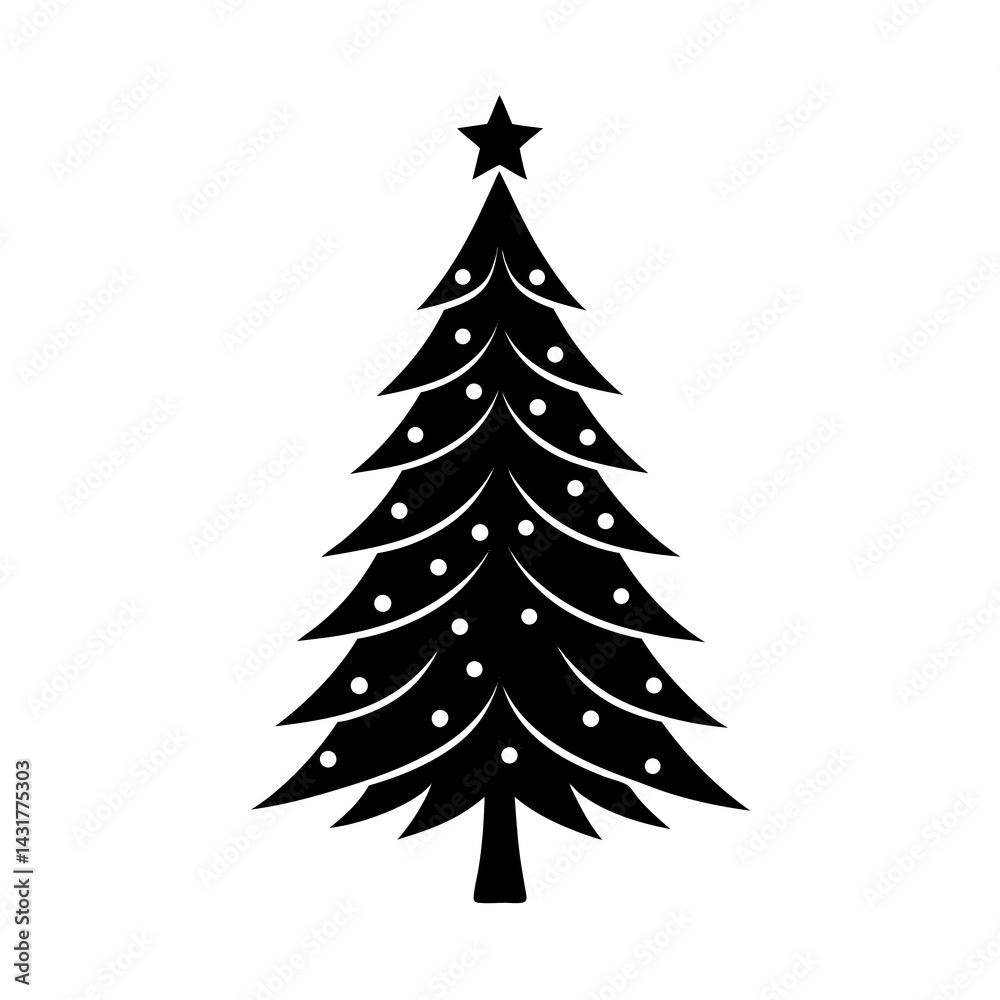 Obraz premium Christmas Vector on White Background | Festive Holiday Clipart for Seasonal Designs