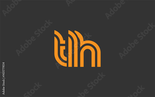 Photography TLH Creative Unique Modern Letter Logo Design