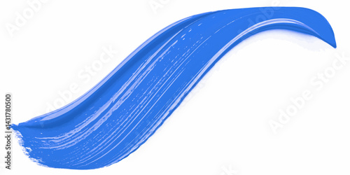 Abstract modern light color brush stoke paint surface texture white background.	