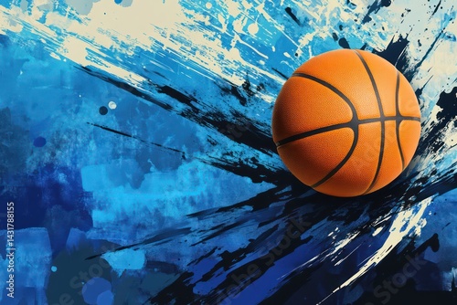 Wallpaper Mural Basketball arena background with copy space Torontodigital.ca