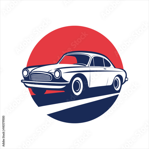  Retro Style Classic Car Vector Art for T-shirt Design