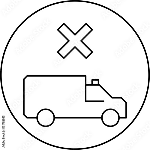ambulance icon design failed