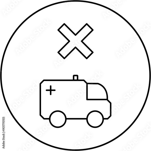 ambulance icon design failed