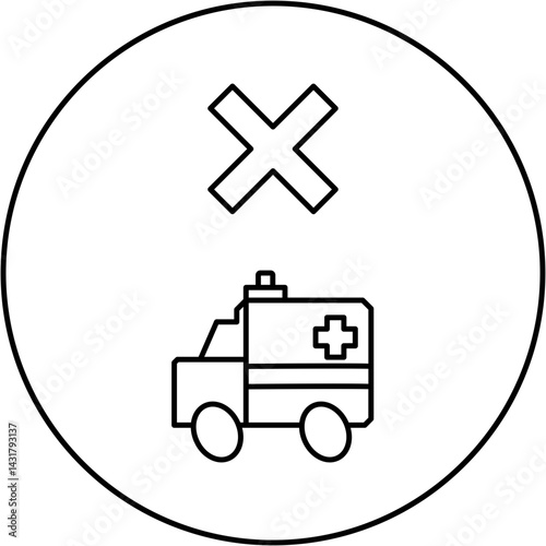 ambulance icon design failed