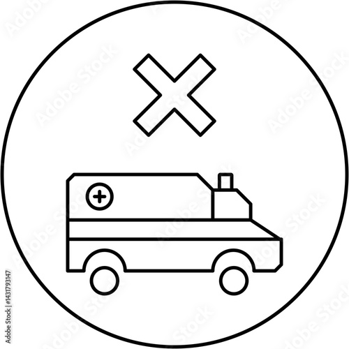 ambulance icon design failed
