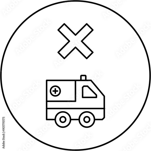 ambulance icon design failed