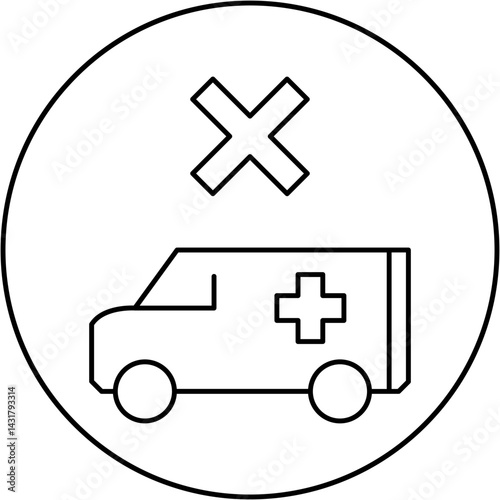 ambulance icon design failed