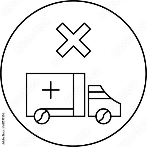 ambulance icon design failed